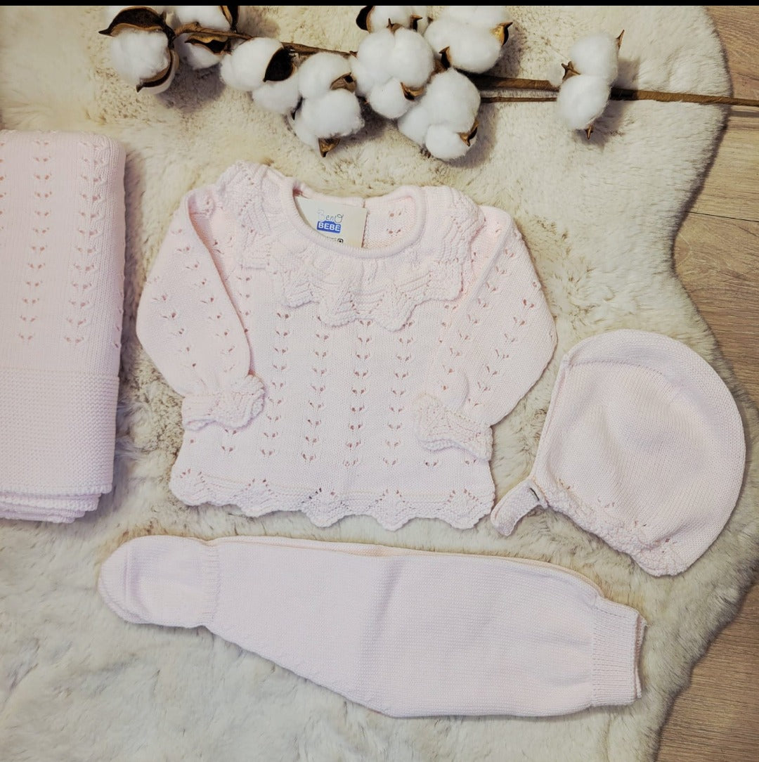 Conjunto Tejido Español Volante