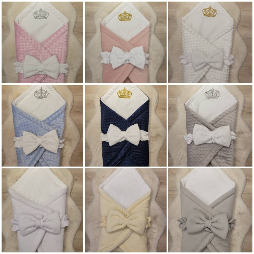 Arrullo acolchado velvet burbuja rosa