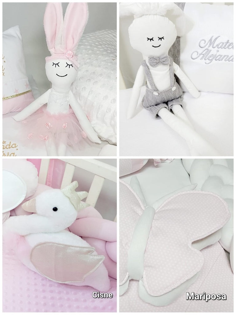 Cojín decorativo modelo Cisne