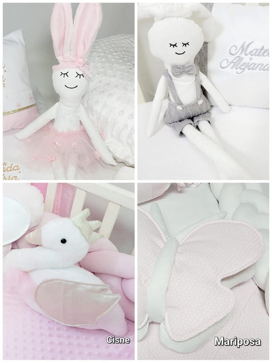 Cojín decorativo modelo Cisne