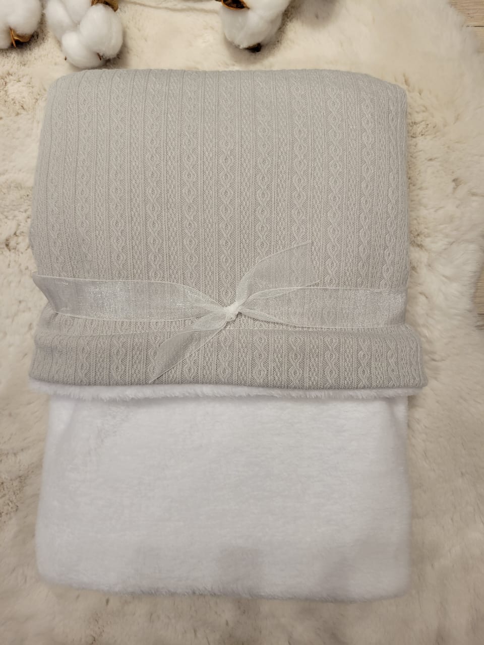 Manta Polar Premium - Texturas Sensoriales