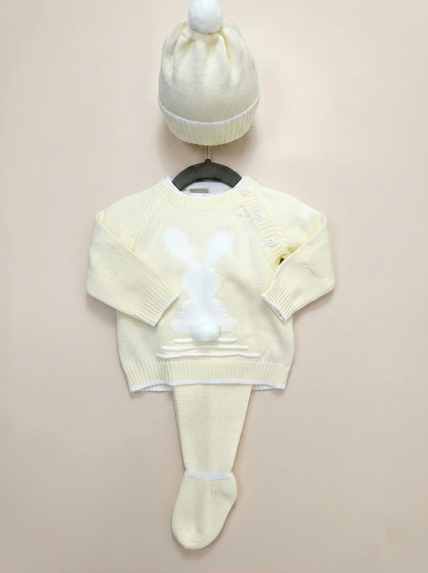 Conjunto Conejo Tejido 4 piezas