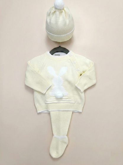 Conjunto Conejo Tejido 4 piezas