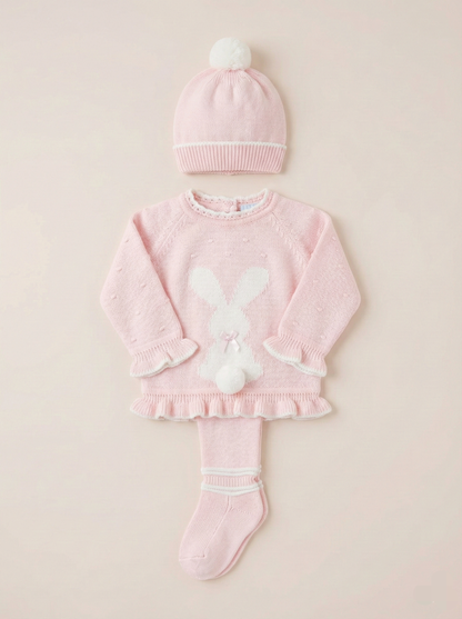 Conjunto Conejo Tejido 4 piezas