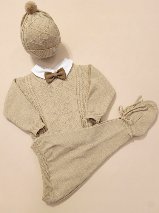 Conjunto Tejido Corbatín