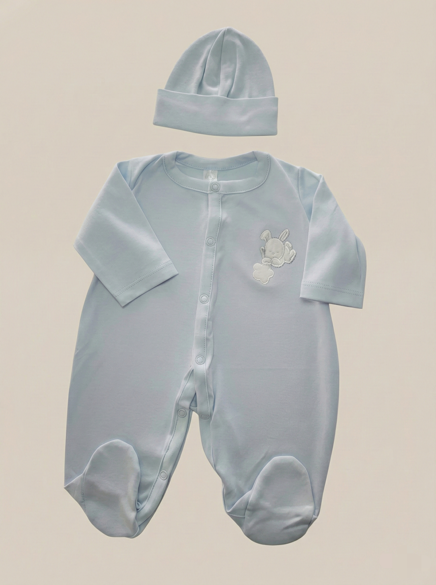 Enterizo con Gorro - 100% Algodón Pima - Beno Bebe
