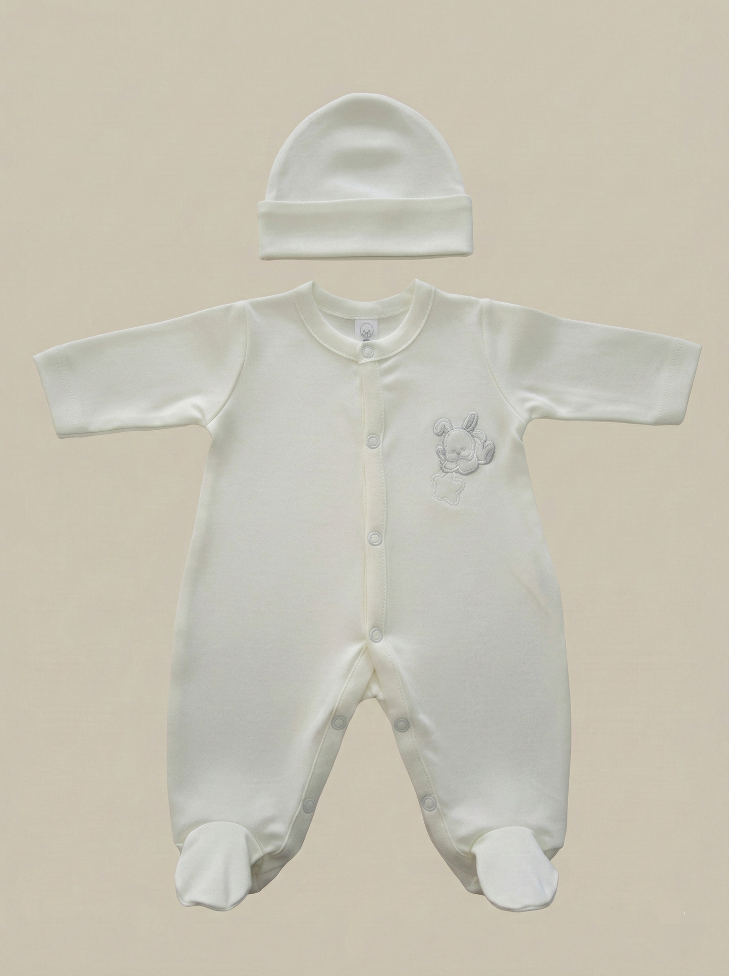 Enterizo con Gorro - 100% Algodón Pima - Beno Bebe