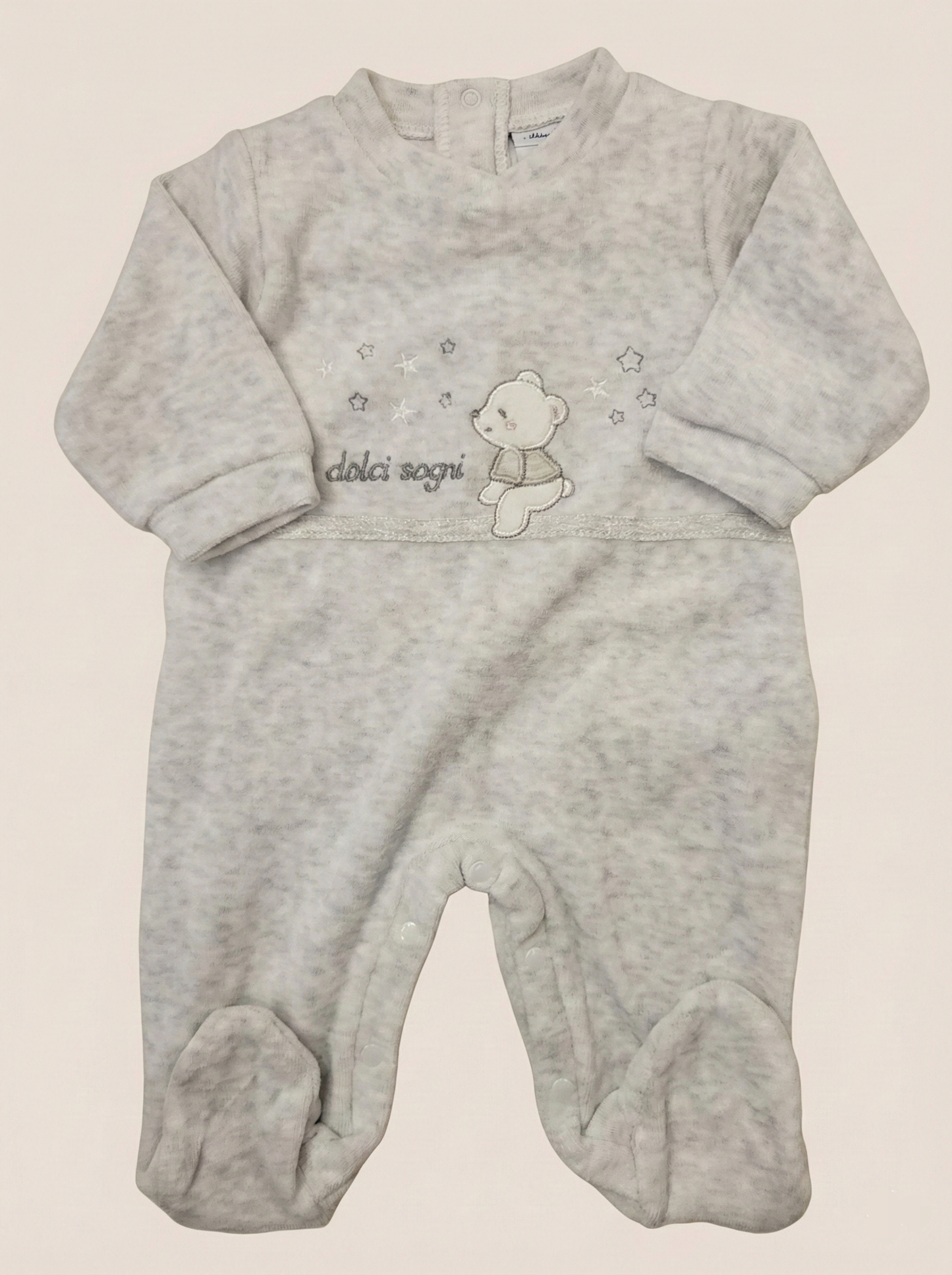  Ropa bebe Venezuela enterizo Italiano. terciopelo algodón hipoalergénico ultra suave.