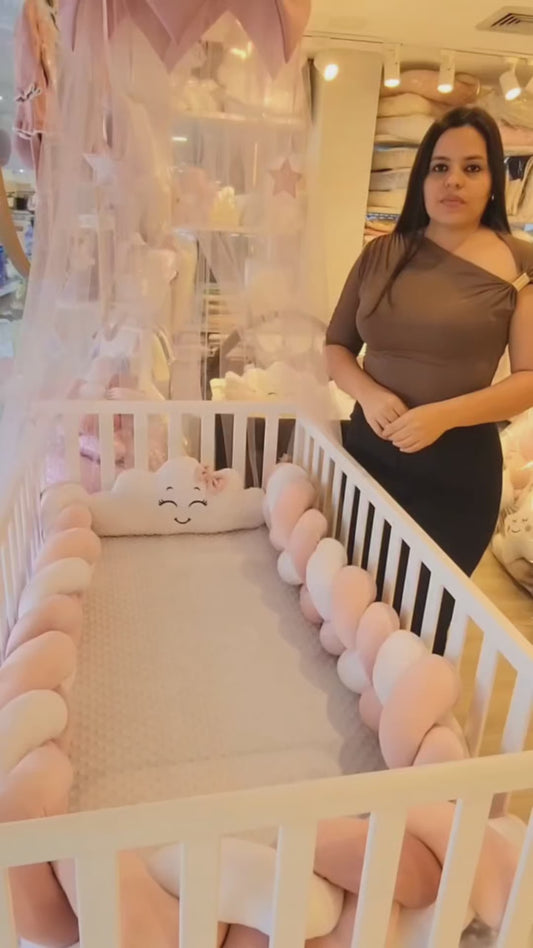 Protector de Cuna Trenzado