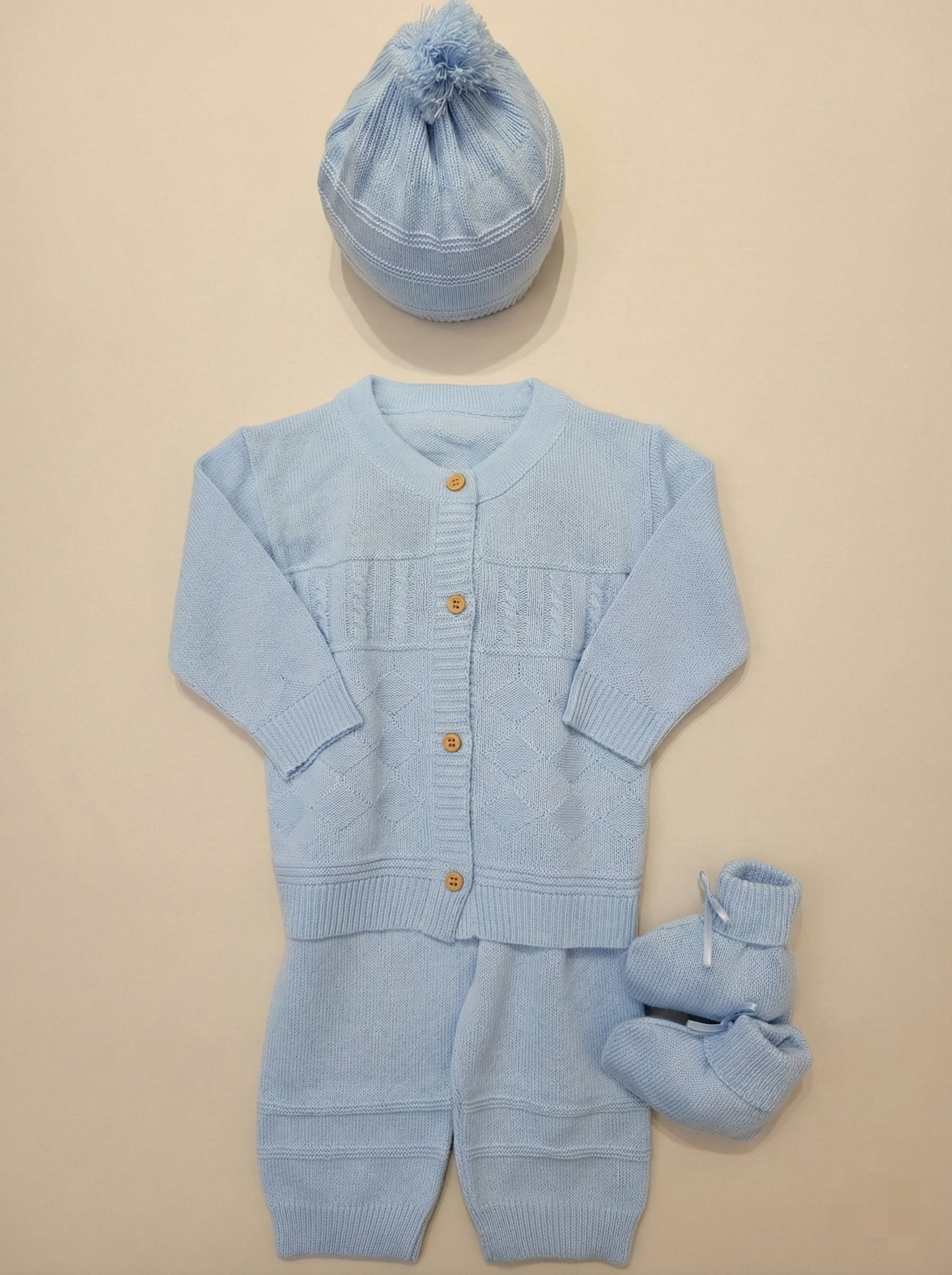 Conjunto Tejido 4 Piezas