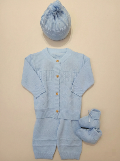 Conjunto Tejido 4 Piezas