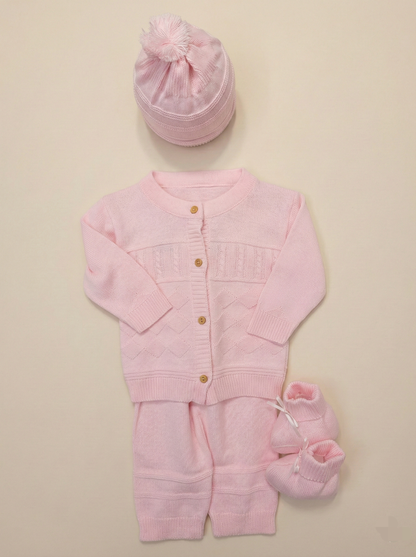 Conjunto Tejido 4 Piezas