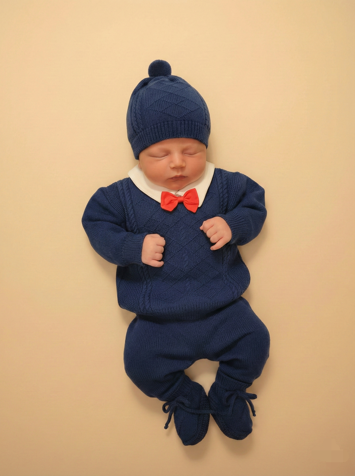 Conjunto Tejido Corbatín