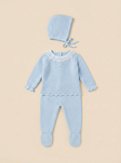 Conjunto Tejido Español Bordado