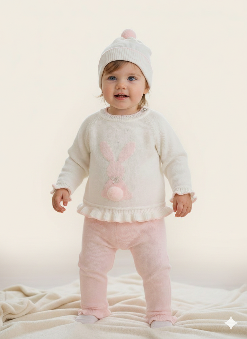 Conjunto Tejido Conejo