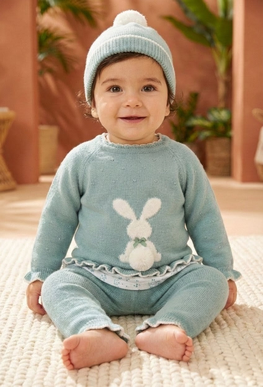 Conjunto Tejido Conejo