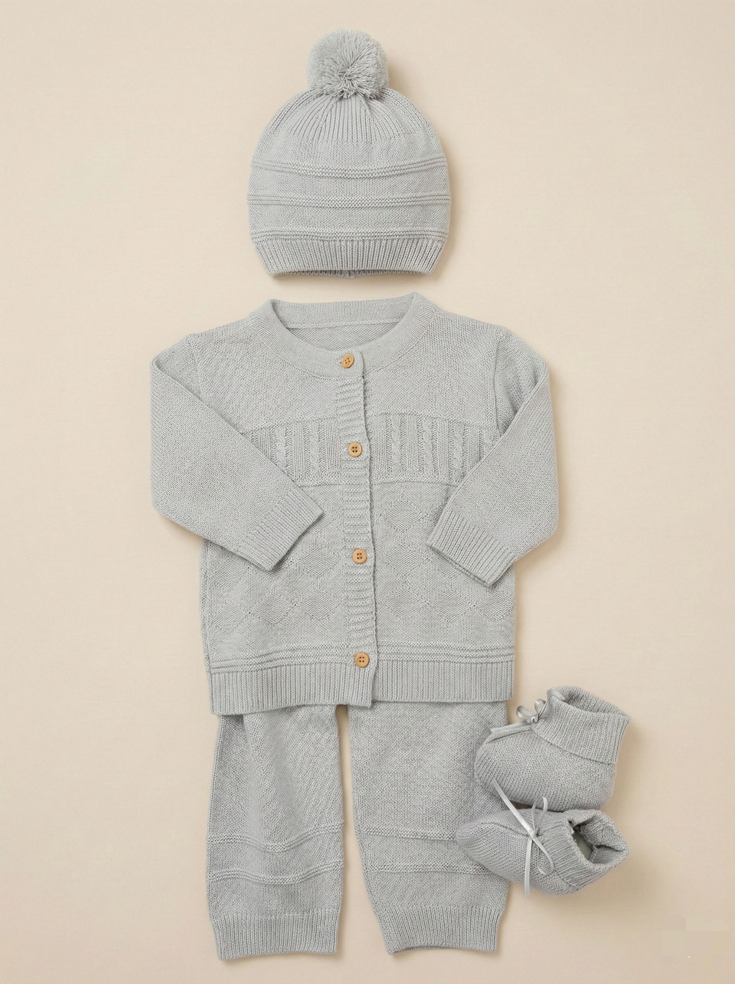 Conjunto Tejido 4 Piezas