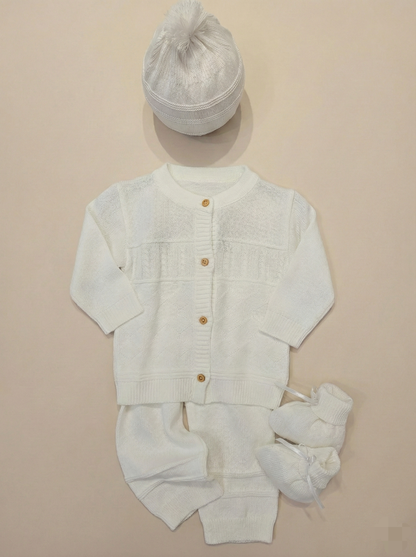 Conjunto Tejido 4 Piezas