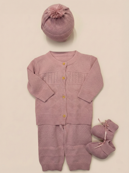 Conjunto Tejido 4 Piezas