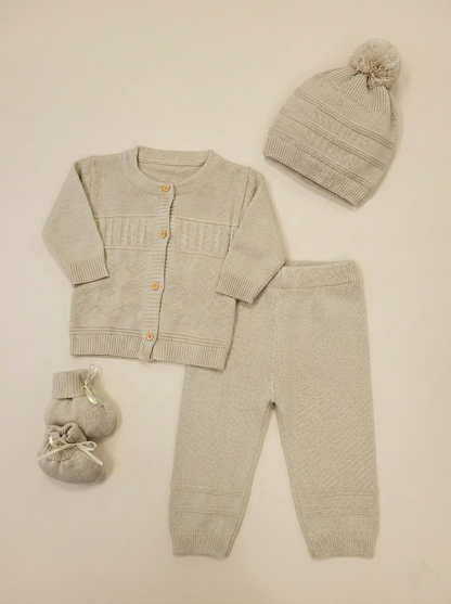 Conjunto Tejido 4 Piezas