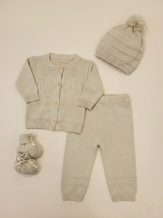 Conjunto Tejido 4 Piezas